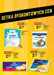 Gazetka promocyjna Delikatesy Centrum - Gazetka - ważna od 20.11 do 20.11.2024 - strona 42 - produkty: Mozzarella, Ser topiony, Top, Ser, Gra, Twaróg, Twaróg chudy, Gouda