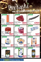 Gazetka promocyjna Makro - [Oferta promocyjna] Dostawa - Gazetka - ważna od 05.01 do 05.01.2022 - strona 2 - produkty: Polędwica, Hummus, Ser, Mus, Kapary, Oliwki, Tortilla, Szynka, Camembert, Tortilla Chips, Rolada, Tuńczyk, Oliwki czarne, Waga