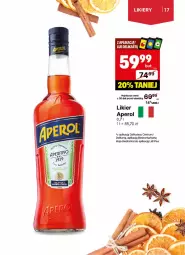 Gazetka promocyjna Delikatesy Centrum - DeliBarek DC49-DC50 - Gazetka - ważna od 15.12 do 15.12.2024 - strona 17 - produkty: Rum, Likier, Aperol