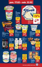 Gazetka promocyjna Aldi - Pełna oferta - Gazetka - ważna od 22.02 do 22.02.2025 - strona 13 - produkty: Serek wiejski, Ser, Danone, Piątnica, Zott, Jogurt, Serek homogenizowany, Serek, Camembert, Müller, Fanta, Jogurt pitny, Almette, Jabłka, Fa