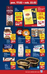 Gazetka promocyjna Aldi - Pełna oferta - Gazetka - ważna od 22.02 do 22.02.2025 - strona 15 - produkty: Ciastka, Nutella, Gry, Kawa ziarnista, Kinder Bueno, Kawa, Herbata czarna, Lody, Konfitura, Lipton, Krem orzechowy, Ferrero, Delicje, Herbata, Oreo, Kinder