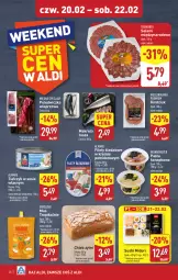 Gazetka promocyjna Aldi - Pełna oferta - Gazetka - ważna od 22.02 do 22.02.2025 - strona 28 - produkty: Sos, Mus, Salami, Polędwiczka wieprzowa, Kindziuk, Mięsne specjały, Tusz, Sushi, Tuńczyk, Chleb