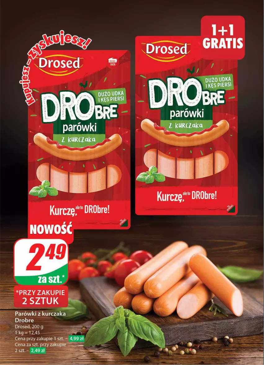 Gazetka promocyjna Dino - Gazetka 5 - ważna 30.01 do 06.02.2024 - strona 36 - produkty: Kurczak, Parówki