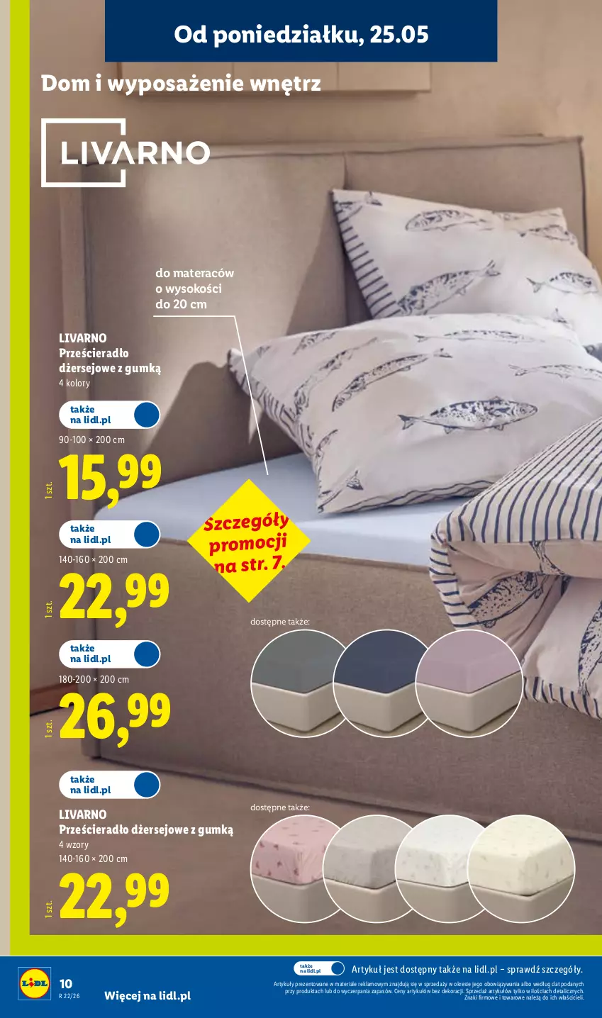 Gazetka promocyjna Lidl - Katalog ważny od 25.05 - ważna 25.05 do 30.05.2026 - strona 12 - produkty: Ivar, Materac, Prześcieradło, Sok, Tera