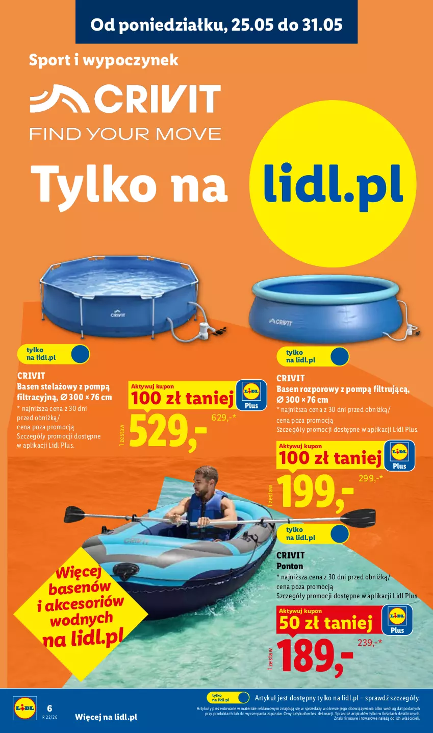Gazetka promocyjna Lidl - Katalog ważny od 25.05 - ważna 25.05 do 30.05.2026 - strona 6 - produkty: Por, Sport