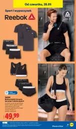 Gazetka promocyjna Lidl - Katalog ważny od 25.05 - Gazetka - ważna od 30.05 do 30.05.2026 - strona 31 - produkty: Ser, Por, Biustonosz, T-shirt, Serek, Sport, Bielizna