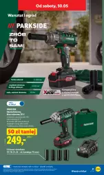 Gazetka promocyjna Lidl - Katalog ważny od 25.05 - Gazetka - ważna od 30.05 do 30.05.2026 - strona 41 - produkty: Parkside, Lampa robocza LED, Ser, Lampa, Ogród, Klucz udarowy, Akumulator