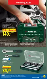 Gazetka promocyjna Lidl - Katalog ważny od 25.05 - Gazetka - ważna od 30.05 do 30.05.2026 - strona 45 - produkty: Parkside, Materac, Tera, Silan, Zestaw kluczy nasadowych, Rower, Zestaw kluczy, Kompresor