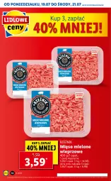 Gazetka promocyjna Lidl - GAZETKA - Gazetka - ważna od 21.07 do 21.07.2021 - strona 12 - produkty: Mięso mielone, Mięso