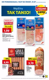Gazetka promocyjna Lidl - GAZETKA - Gazetka - ważna od 21.07 do 21.07.2021 - strona 17 - produkty: Kurczak, Sok, Sokołów, PIKOK, Kiełbasa