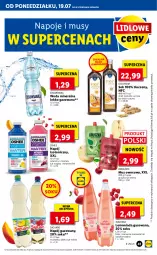 Gazetka promocyjna Lidl - GAZETKA - Gazetka - ważna od 21.07 do 21.07.2021 - strona 41 - produkty: Kurkuma, Sok, Mus, Oleofarm, Lemoniada, Napoje, Napój izotoniczny, Napój gazowany, Oshee, Woda mineralna, Woda, Napój, Cisowianka, Oleo, Magnez, Imbir, Fa