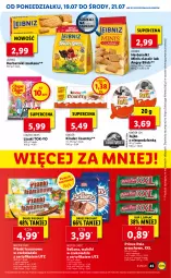 Gazetka promocyjna Lidl - GAZETKA - Gazetka - ważna od 21.07 do 21.07.2021 - strona 45 - produkty: Por, Gry, Prince Polo, Bell, Chupa Chups, Herbatniki, Lizaki, Kinder