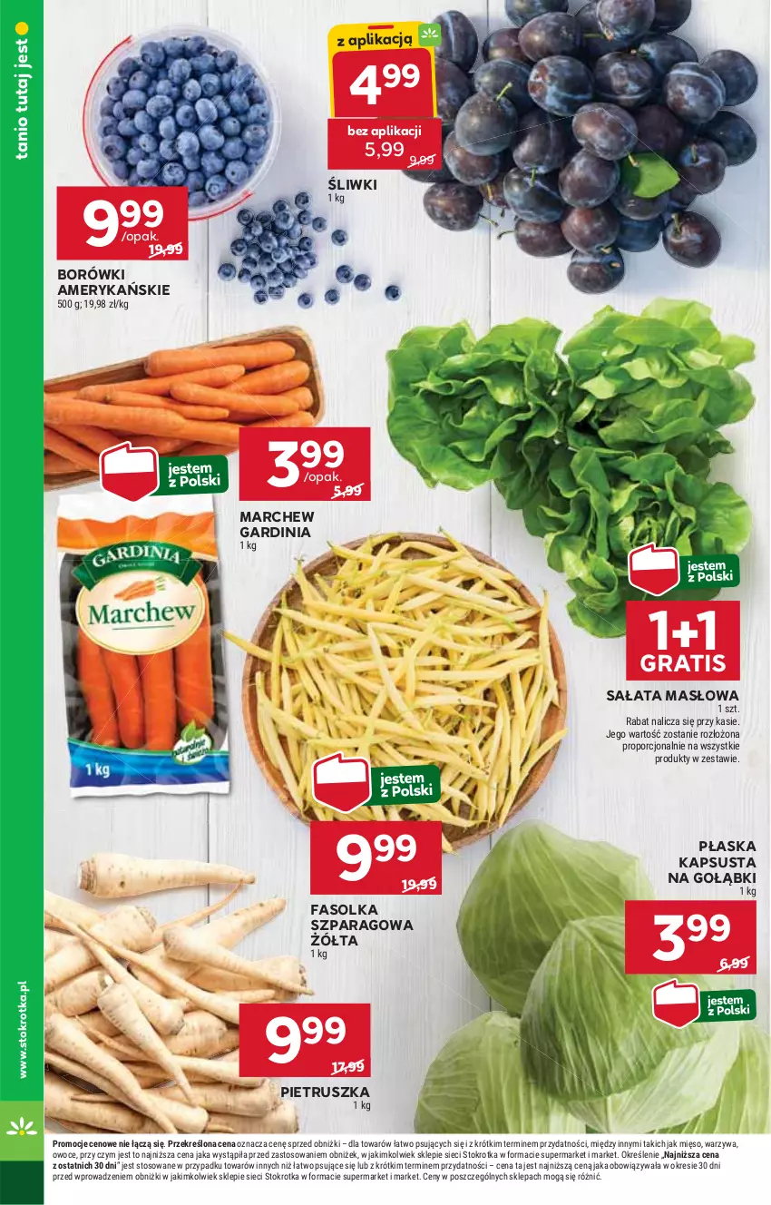 Gazetka promocyjna Stokrotka - Market - ważna 08.08 do 12.08.2024 - strona 10 - produkty: Fa, Gra, HP, Masło, Pietruszka, Sałat, Sałata masłowa