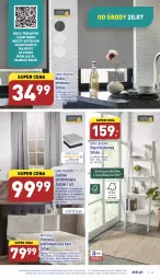 Gazetka promocyjna Aldi - Pełny katalog - Gazetka - ważna od 23.07 do 23.07.2022 - strona 33 - produkty: Top, Poszewka, Zasłona, Regał, Półka, Tunel, Roleta, Haczyk, Poduszka