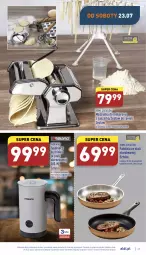 Gazetka promocyjna Aldi - Pełny katalog - Gazetka - ważna od 23.07 do 23.07.2022 - strona 37 - produkty: Makaron, Top, Szynka, Maszynka, Patelnia