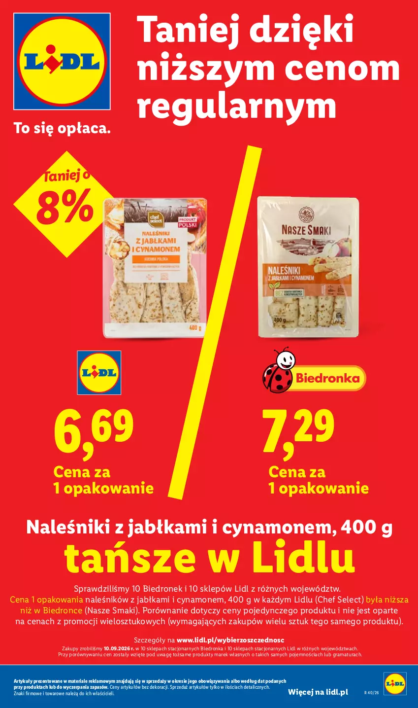 Gazetka promocyjna Lidl - Gazetka ważna od 28.09 do 30.09 - ważna 28.09 do 30.09.2026 - strona 29 - produkty: Anew, Gra, HP, Jabłka, Naleśniki, Por, Rama