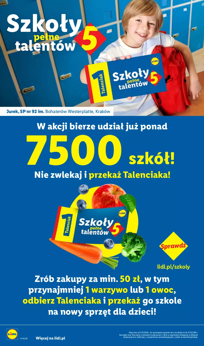 Gazetka promocyjna Lidl - Gazetka ważna od 28.09 do 30.09 - ważna 28.09 do 30.09.2026 - strona 4 - produkty: Dzieci