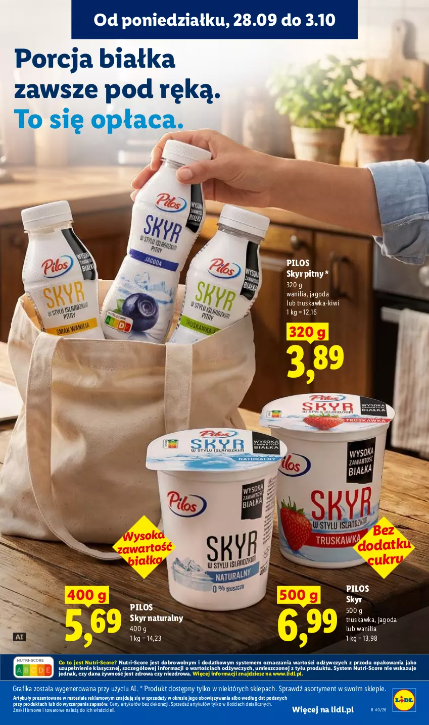 Gazetka promocyjna Lidl - Gazetka ważna od 28.09 do 30.09 - ważna 28.09 do 30.09.2026 - strona 61 - produkty: Gra, Grafika, Kiwi, Pilos, Por, Sok