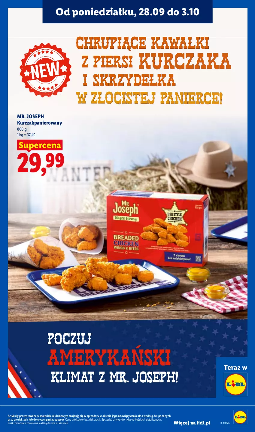 Gazetka promocyjna Lidl - Gazetka ważna od 28.09 do 30.09 - ważna 28.09 do 30.09.2026 - strona 87 - produkty: Kurczak, Tera
