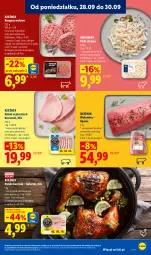 Gazetka promocyjna Lidl - Gazetka ważna od 28.09 do 30.09 - Gazetka - ważna od 30.09 do 30.09.2026 - strona 55 - produkty: Kurczak, Burger, Wołowina, Flaki