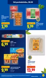 Gazetka promocyjna Lidl - Gazetka ważna od 28.09 do 30.09 - Gazetka - ważna od 30.09 do 30.09.2026 - strona 67 - produkty: Szynka wieprzowa, Szynka, Kiełbasa, Bianka