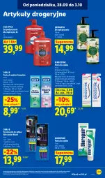 Gazetka promocyjna Lidl - Gazetka ważna od 28.09 do 30.09 - Gazetka - ważna od 30.09 do 30.09.2026 - strona 91 - produkty: Old Spice, Biorepair, Pasta do zębów, Lack, Sensodyne, Herbapol