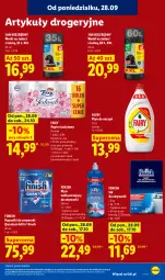 Gazetka promocyjna Lidl - Gazetka ważna od 28.09 do 30.09 - Gazetka - ważna od 30.09 do 30.09.2026 - strona 95 - produkty: Jan Niezbędny, Sól, Papier, Finish, Płyn nabłyszczający, Worki na śmieci, Papier toaletowy, Worki na śmiec, Foxy, Fairy, Zmywarki, Fa