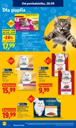 Gazetka promocyjna Lidl - Gazetka ważna od 28.09 do 30.09 - Gazetka - ważna od 30.09 do 30.09.2026 - strona 96 - produkty: Mokra karma, Sos, Whiskas, Kawa, Gourmet Gold, Tuńczyk, Gala