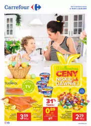 Gazetka promocyjna Carrefour - Gazetka Carrefour - Gazetka - ważna od 22.03 do 22.03.2021 - strona 1 - produkty: Goplana, Cukier, Bell, Jogurt, Suempol, Kosz, Wawel, LANA, Bella, Cukierki, Jogobella