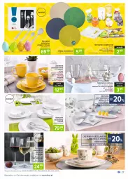 Gazetka promocyjna Carrefour - Gazetka Carrefour - Gazetka - ważna od 22.03 do 22.03.2021 - strona 27 - produkty: Ser, Por, Pur, Dzbanek, Bols, Bolsius, Bulion, Salaterka, Serwetki, Lion, LANA, Talerz, Talerz deserowy, Filiżanka, Kubek, Deser, Komplet obiadowy, Miska