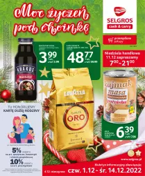 Gazetka promocyjna Selgros - Oferta spożywcza - Gazetka - ważna od 14.12 do 14.12.2022 - strona 1 - produkty: Papier, Kawa ziarnista, Masa krówkowa, Kawa, Tran, Lavazza, LG, Fa