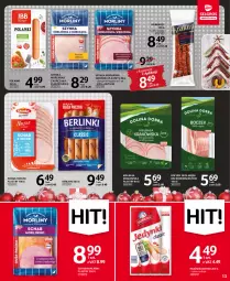 Gazetka promocyjna Selgros - Oferta spożywcza - Gazetka - ważna od 14.12 do 14.12.2022 - strona 13 - produkty: Kurczak, Ser, Kiełbasa krakowska, Parówki, Szynka, Boczek, Kabanos, Lanki, Kiełbasa, Berlinki