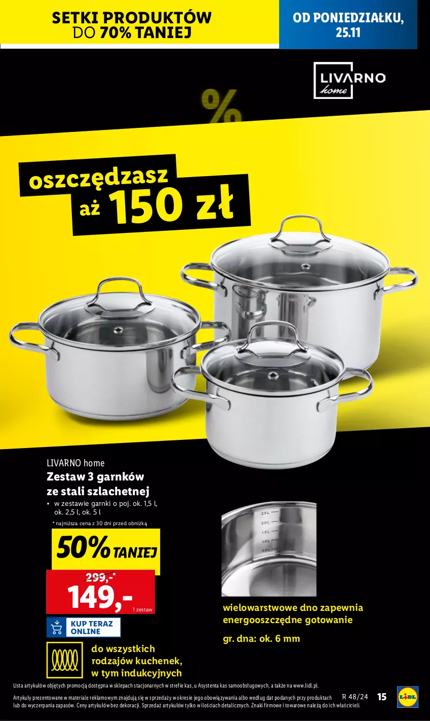 Gazetka promocyjna Lidl - GAZETKA - ważna 25.11 do 30.11.2024 - strona 15 - produkty: Ivar