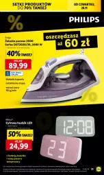 Gazetka promocyjna Lidl - GAZETKA - Gazetka - ważna od 30.11 do 30.11.2024 - strona 21 - produkty: Top, Ser, Philips, Budzik