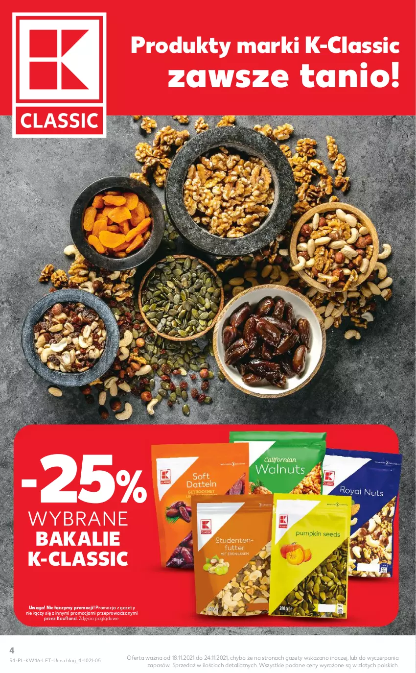 Gazetka promocyjna Kaufland - OFERTA TYGODNIA - ważna 18.11 do 24.11.2021 - strona 4 - produkty: Waga