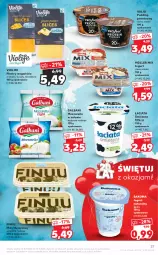 Gazetka promocyjna Kaufland - OFERTA TYGODNIA - Gazetka - ważna od 24.11 do 24.11.2021 - strona 27 - produkty: Mozzarella, Jogurt naturalny, Cheddar, Jogurt, Pudding, Bakoma, Müller, Galbani, Miks tłuszczowy, Finuu, Müller Mix