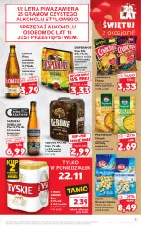 Gazetka promocyjna Kaufland - OFERTA TYGODNIA - Gazetka - ważna od 24.11 do 24.11.2021 - strona 33 - produkty: Piwa, Piwo, Gra, Orzeszki, Bell, Chipsy, Tyskie, Chrupki, Desperados, Lion, Przysnacki, Crunchips, Felix, Orzeszki ziemne