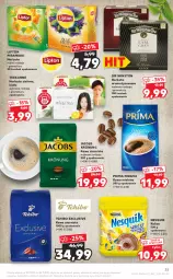 Gazetka promocyjna Kaufland - OFERTA TYGODNIA - Gazetka - ważna od 24.11 do 24.11.2021 - strona 35 - produkty: Tchibo, Gra, Kawa ziarnista, Nesquik, Rama, Kawa mielona, Kawa, Winston, Jacobs Krönung, Lipton, Prima, Teekanne, Jacobs, Herbata, Kakao