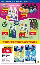 Gazetka promocyjna Lidl - GAZETKA - Gazetka - ważna od 24.07 do 24.07.2021 - strona 45 - produkty: Domestos, Cif, Coccolino, Finish, Mleczko, Płyn do płukania, Kostka do wc