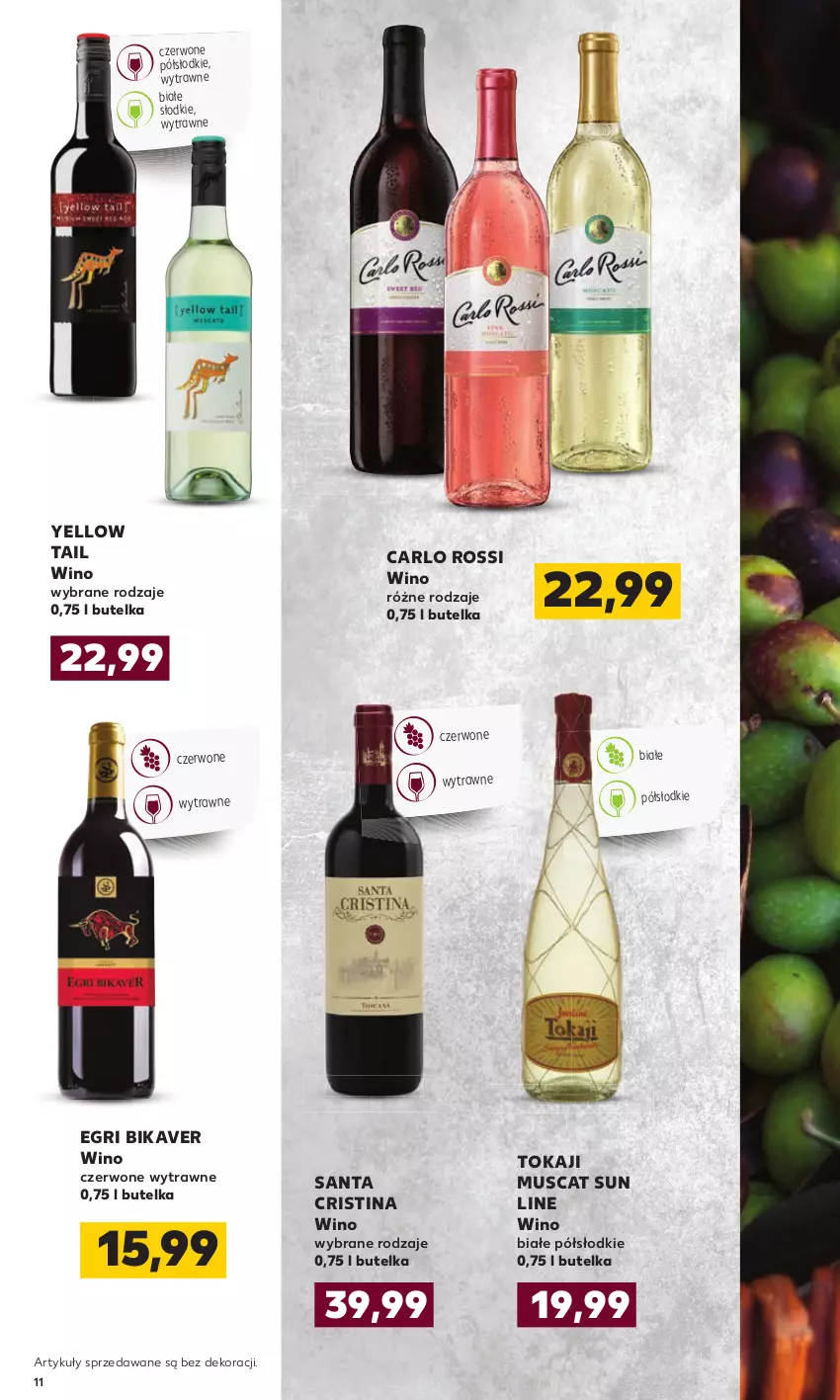 Gazetka promocyjna Kaufland - Oferta specjalna - ważna 10.11 do 24.11.2021 - strona 11 - produkty: Carlo Rossi, Mus, Tokaji, Wino, Wino białe, Wino czerwone