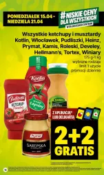 Gazetka promocyjna Delikatesy Centrum - NOWA GAZETKA Delikatesy Centrum od 15 kwietnia! 15-21.04.2024 - Gazetka - ważna od 21.04 do 21.04.2024 - strona 18 - produkty: Ketchup, Prymat, Rum, Mus, Rama, Winiary, Kotlin, Pudliszki, Kamis, Orka, Heinz