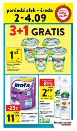 Gazetka promocyjna Intermarche - Gazetka - ważna od 04.09 do 04.09.2024 - strona 33 - produkty: Jogurt naturalny, Papier, Zott, Jogurt, Ręcznik, Mola, Zott Primo, Napój niegazowany, Napój