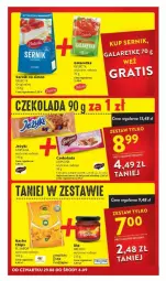 Gazetka promocyjna Intermarche - Gazetka - ważna od 04.09 do 04.09.2024 - strona 35 - produkty: Goplana, Ser, Gin, HELCOM, Stek, Jeżyki, Kiwi, LANA, Czekolada, Galaretka, Delecta, Gala