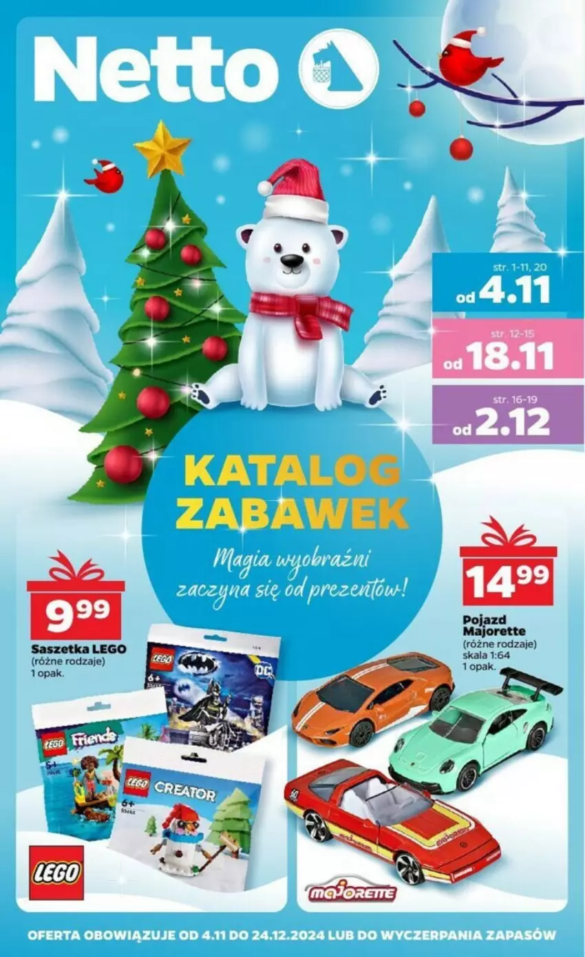 Gazetka promocyjna Netto - ważna 04.11 do 24.11.2024 - strona 1 - produkty: LEGO