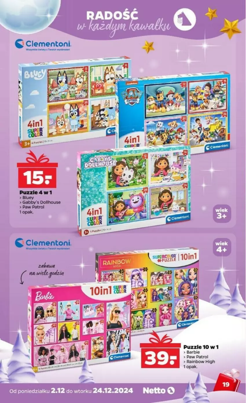 Gazetka promocyjna Netto - ważna 04.11 do 24.11.2024 - strona 11 - produkty: Barbie, Puzzle