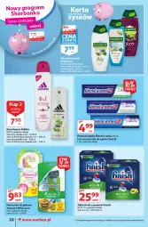 Gazetka promocyjna Auchan - przeNISKIE CENY z Maxi pakami Supermarkety - Gazetka - ważna od 26.01 do 26.01.2022 - strona 10 - produkty: Finish, Dezodorant, Tablet, Szczoteczka do zębów, Pasta do zębów, Adidas, Szynka, Maszynka, Zmywarki, Maszynka do golenia, Tabletki do zmywarki, Blend-a-Med, Szczoteczka