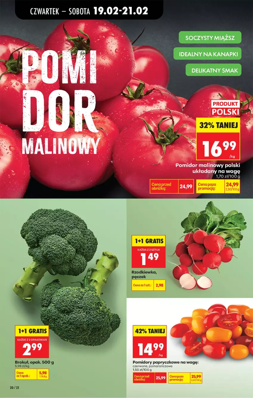 Gazetka promocyjna Biedronka - Od Czwartku - ważna 19.02 do 25.02.2026 - strona 22 - produkty: Gra, Pomidory
