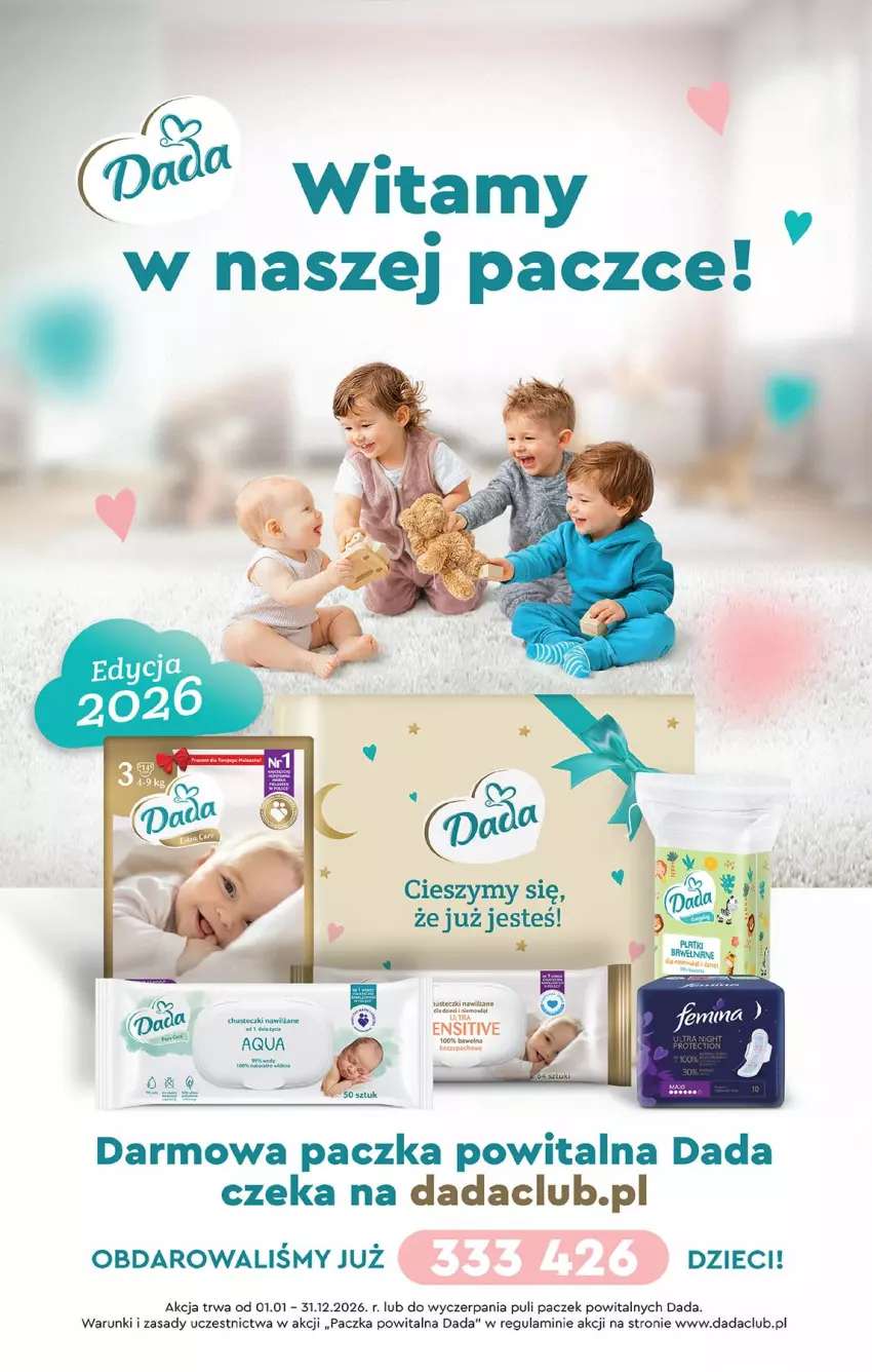 Gazetka promocyjna Biedronka - Od Czwartku - ważna 19.02 do 25.02.2026 - strona 65 - produkty: Dada, Dzieci, Gra, Koc