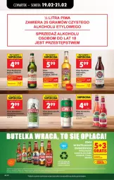 Gazetka promocyjna Biedronka - Od Czwartku - Gazetka - ważna od 25.02 do 25.02.2026 - strona 56 - produkty: Piwo, Ser, Por, Gin, Somersby, Desperados, Lack, Piwo jasne
