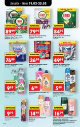 Gazetka promocyjna Biedronka - Od Czwartku - Gazetka - ważna od 25.02 do 25.02.2026 - strona 60 - produkty: Odkamieniacz, Emulsja, Frosch, Gin, Finish, Tablet, Somat, Odświeżacz powietrza, Fairy, Płyn do mycia, Zmywarki, Flora, Tabletki do zmywarki, Fa